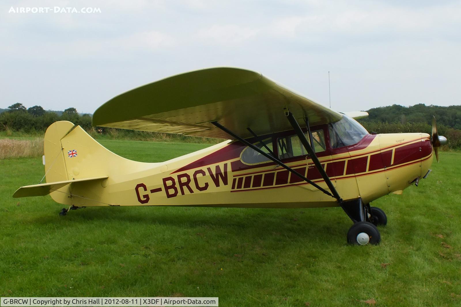 G-BRCW, 1946 Aeronca 11BC Chief C/N 11AC-366, at Croft Farm, Defford