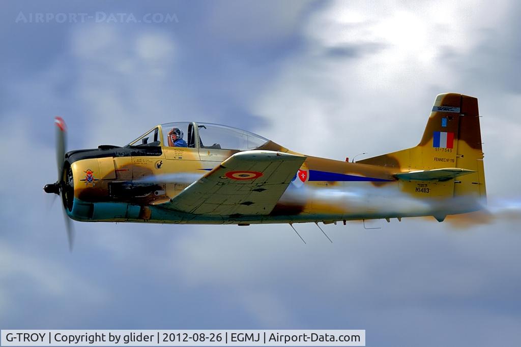 G-TROY, 1951 North American T-28A Trojan C/N 174-545, Used by the French Air Force