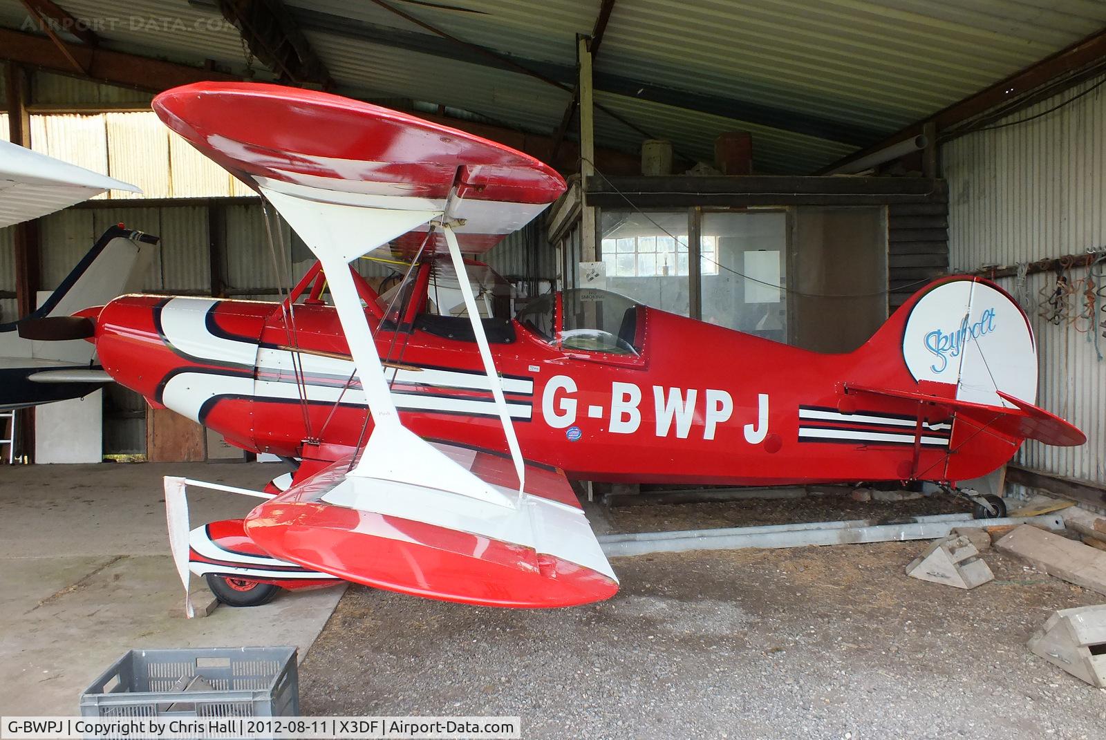 G-BWPJ, 1996 Steen Skybolt C/N PFA 064-12854, at Croft Farm, Defford