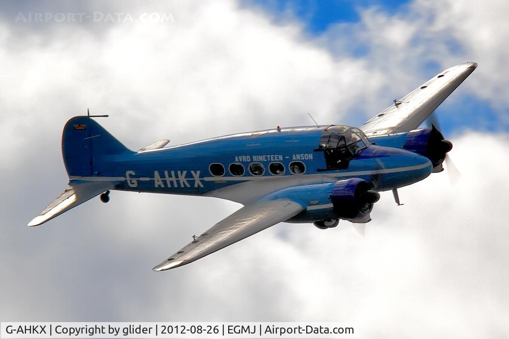 G-AHKX, 1946 Avro 652A Anson C.19 Series 2 C/N 1333, Another welcome addition to the programme courtesy Shuttleworth