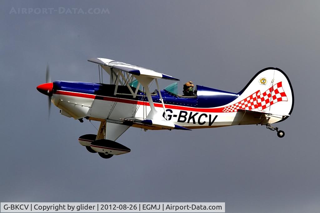 G-BKCV, 1990 EAA Acro Sport II C/N PFA 072A-10776, Good looking livery