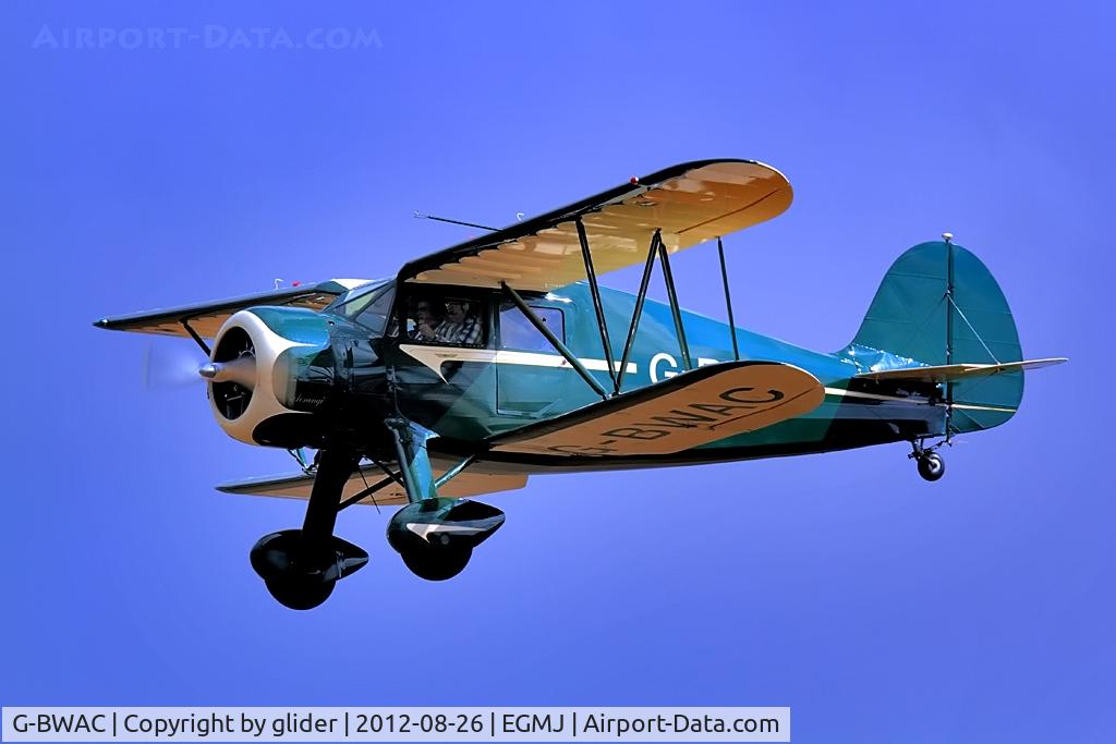 G-BWAC, 1938 Waco YKS-7 C/N 4693, Beautifully maintained example of the type