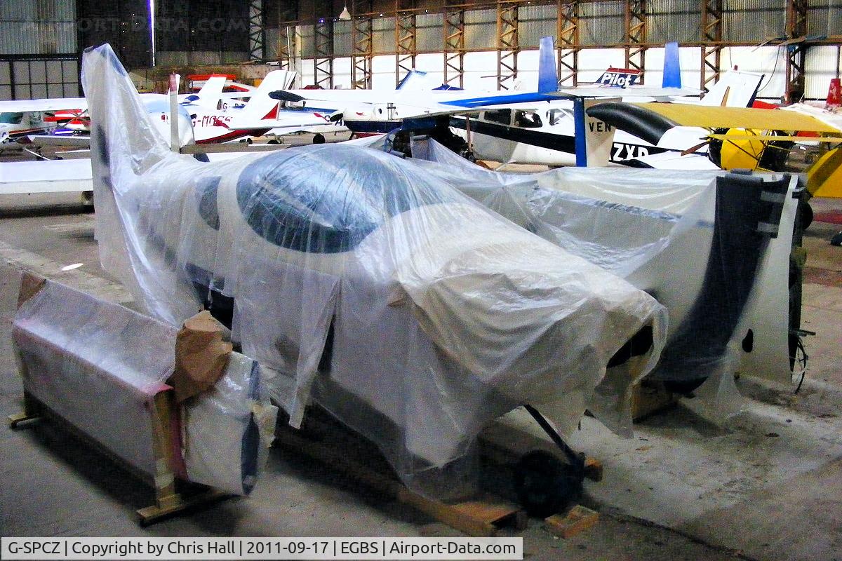 G-SPCZ, 2008 CZAW SportCruiser C/N LAA 338-14842, brand new CZAW SportCruiser under construction in the main hangar at Shobdon