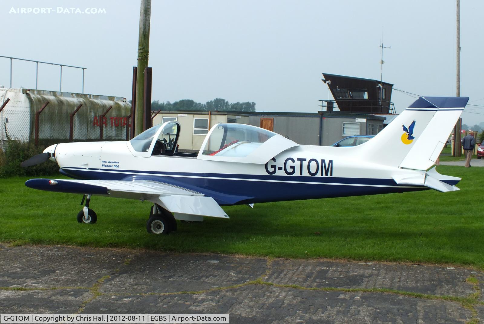 G-GTOM, 2008 Alpi Aviation Pioneer 300 C/N LAA 330-14795, at Shobdon Airfield, Herefordshire