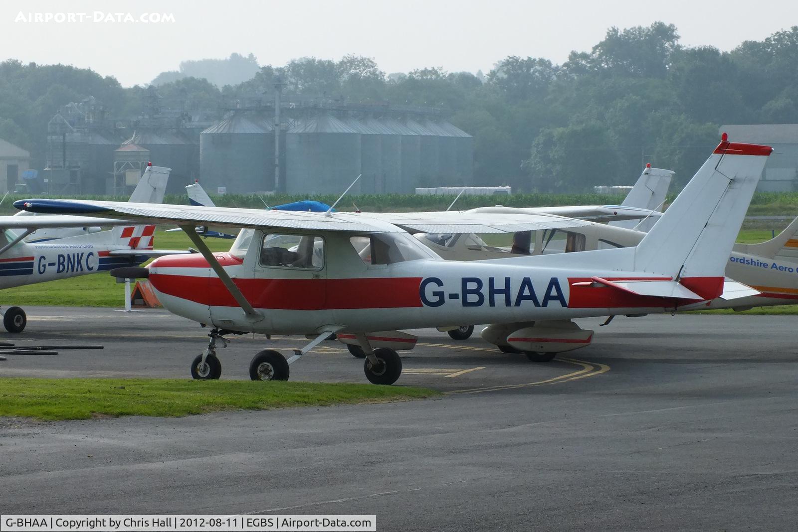 G-BHAA, 1978 Cessna 152 C/N 15281330, at Shobdon Airfield, Herefordshire