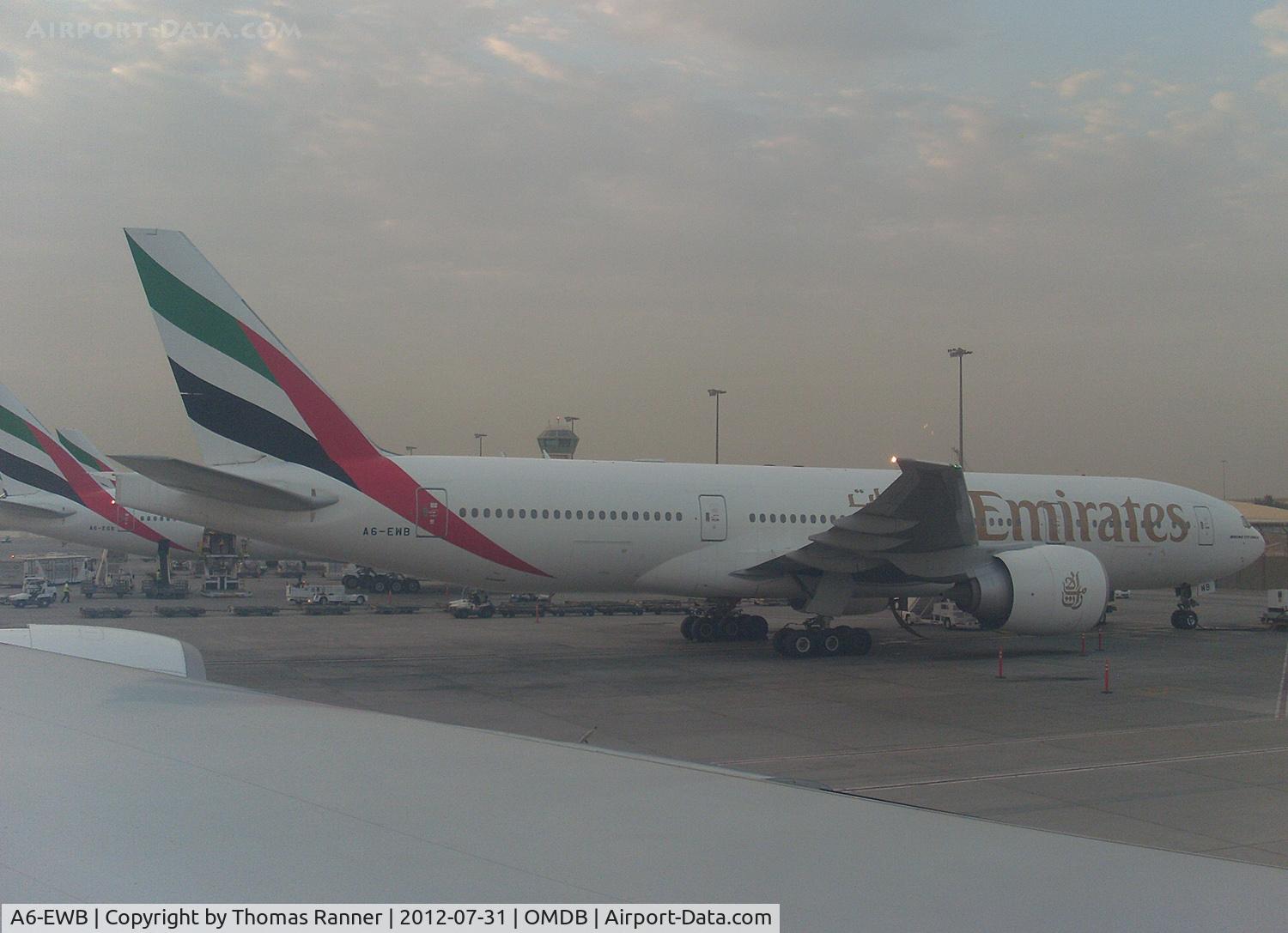 A6-EWB, 2007 Boeing 777-21H/LR C/N 35573, Emirates Boeing 777
