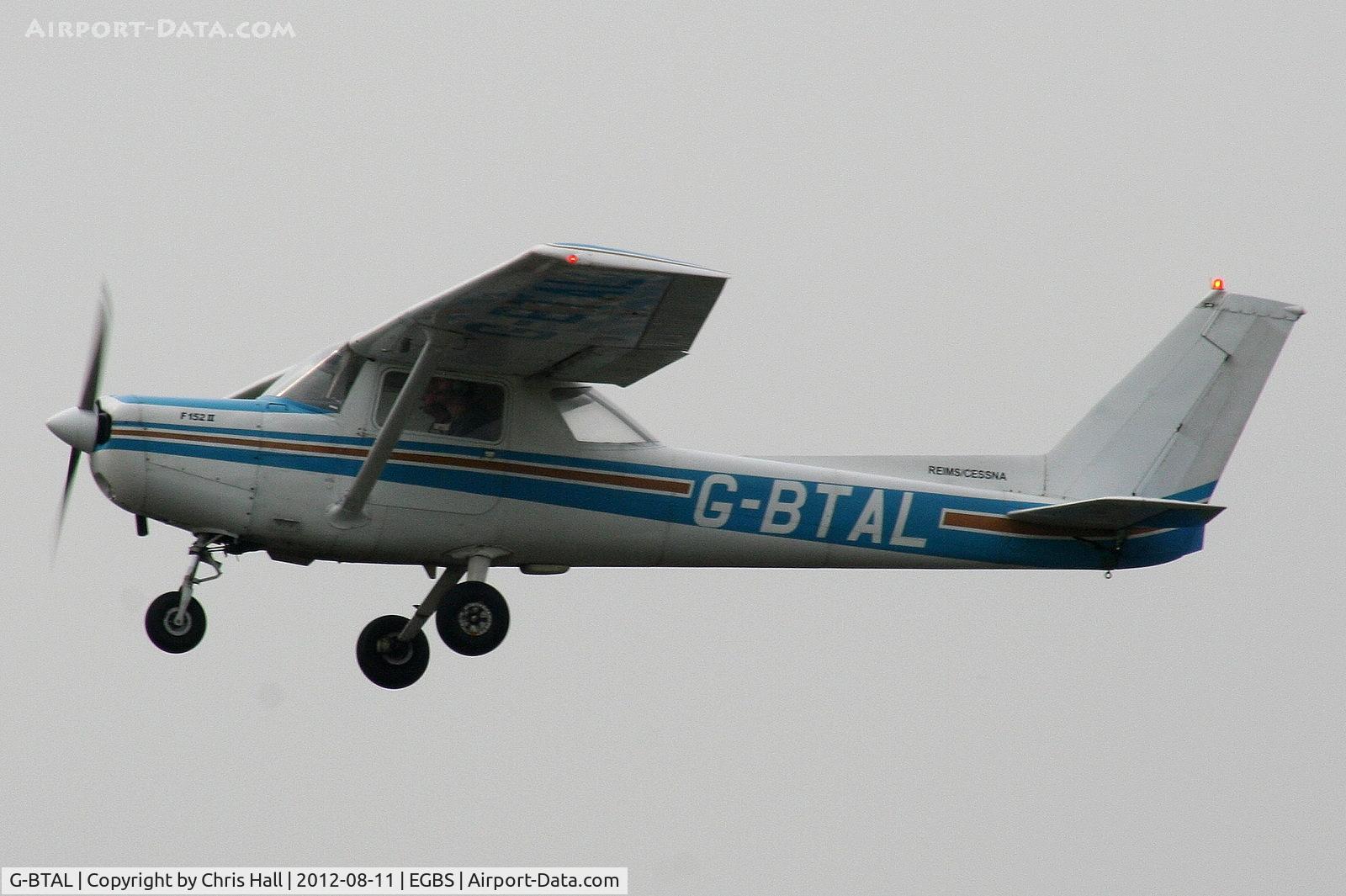G-BTAL, 1978 Reims F152 C/N 1444, at Shobdon Airfield, Herefordshire