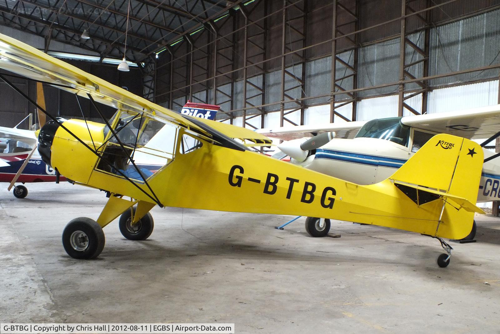 G-BTBG, 2001 Denney Kitfox Mk2 C/N PFA 172-11845, at Shobdon Airfield, Herefordshire