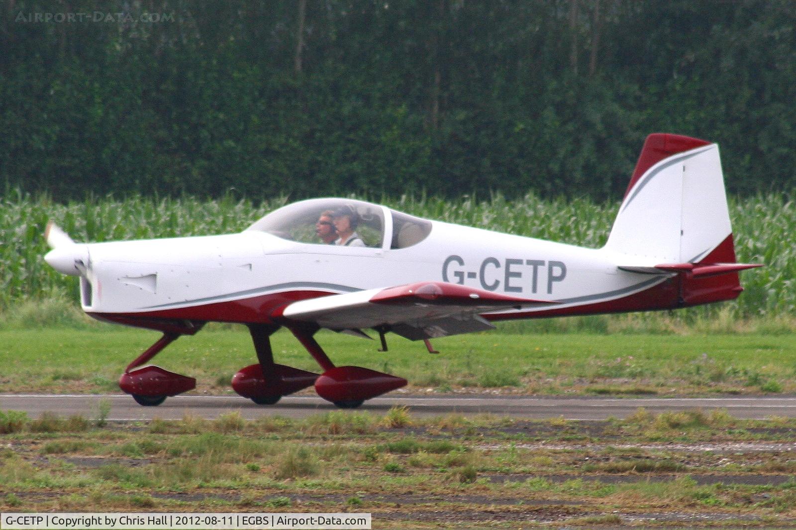 G-CETP, 2009 Vans RV-9A C/N PFA 320-14012, at Shobdon Airfield, Herefordshire