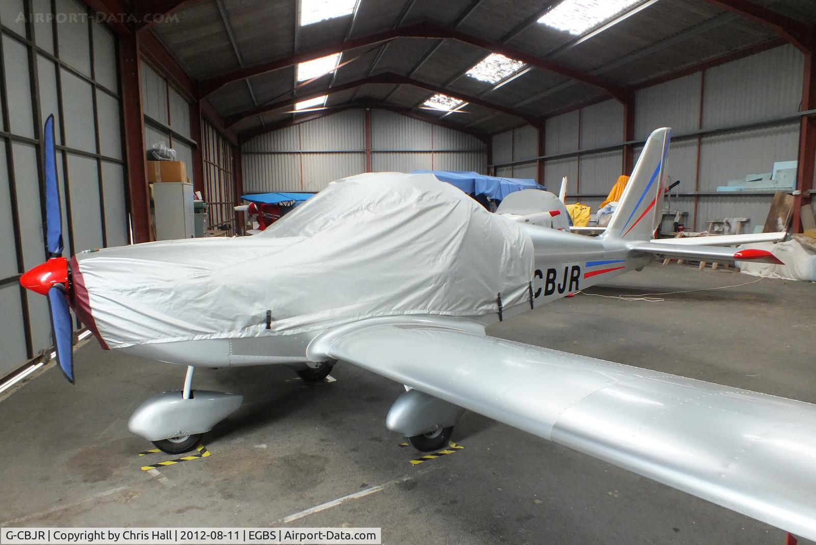 G-CBJR, 2002 Evektor-Aerotechnik EV-97 Eurostar C/N PFA 315-13845, at Shobdon Airfield, Herefordshire