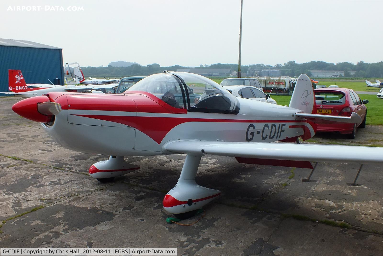 G-CDIF, 2002 Mudry CAP-10B C/N 302, at Shobdon Airfield, Herefordshire