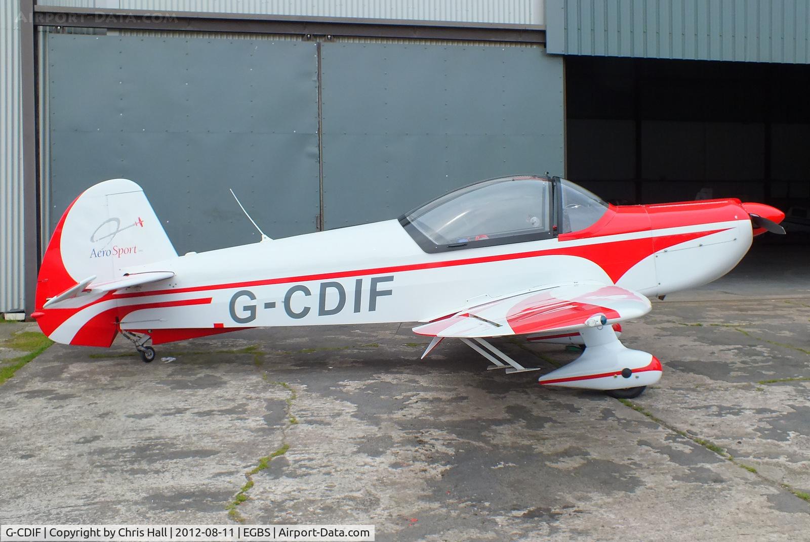 G-CDIF, 2002 Mudry CAP-10B C/N 302, at Shobdon Airfield, Herefordshire