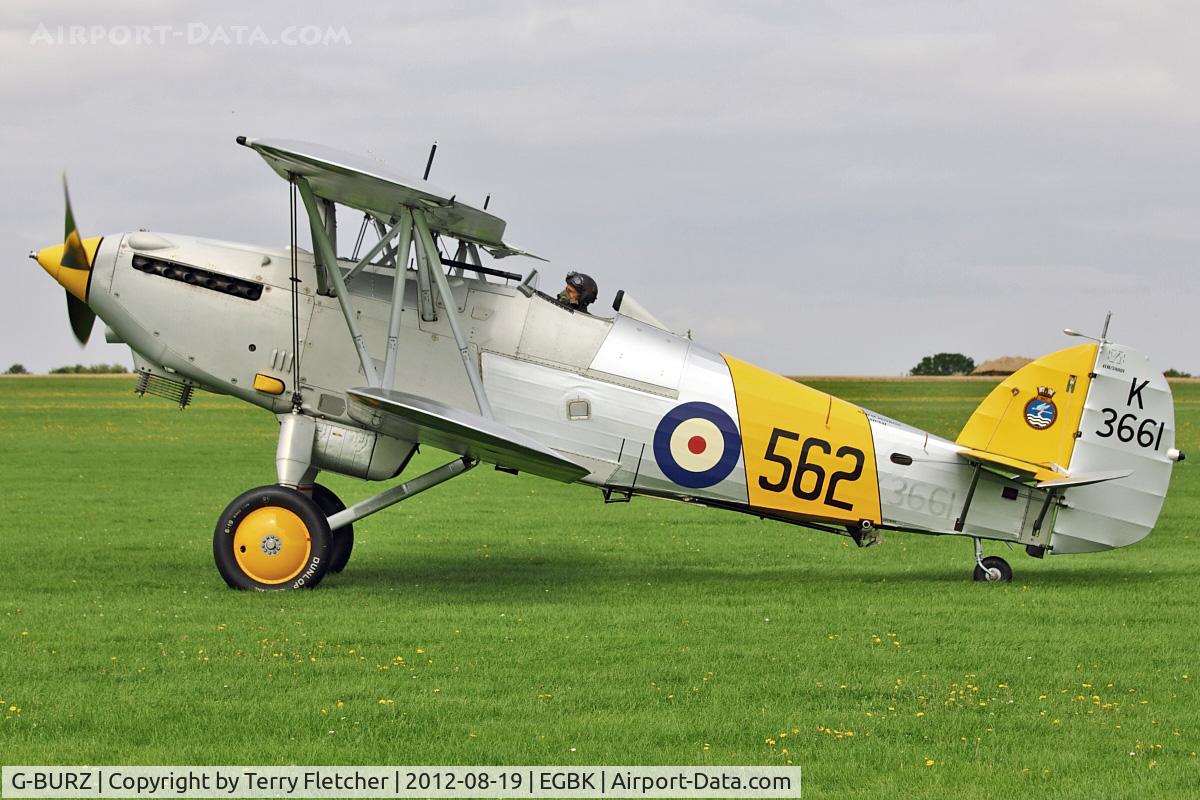 G-BURZ, 1934 Hawker Nimrod II C/N 41H-59890, 1934 Hawker Nimrod II, c/n: 41H-59890 at 2012 Airshow