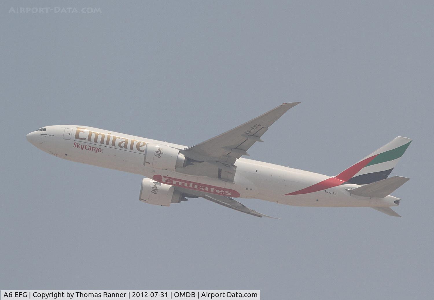A6-EFG, 2012 Boeing 777-F1H C/N 35613, Emirates Skycargo Boeing 777