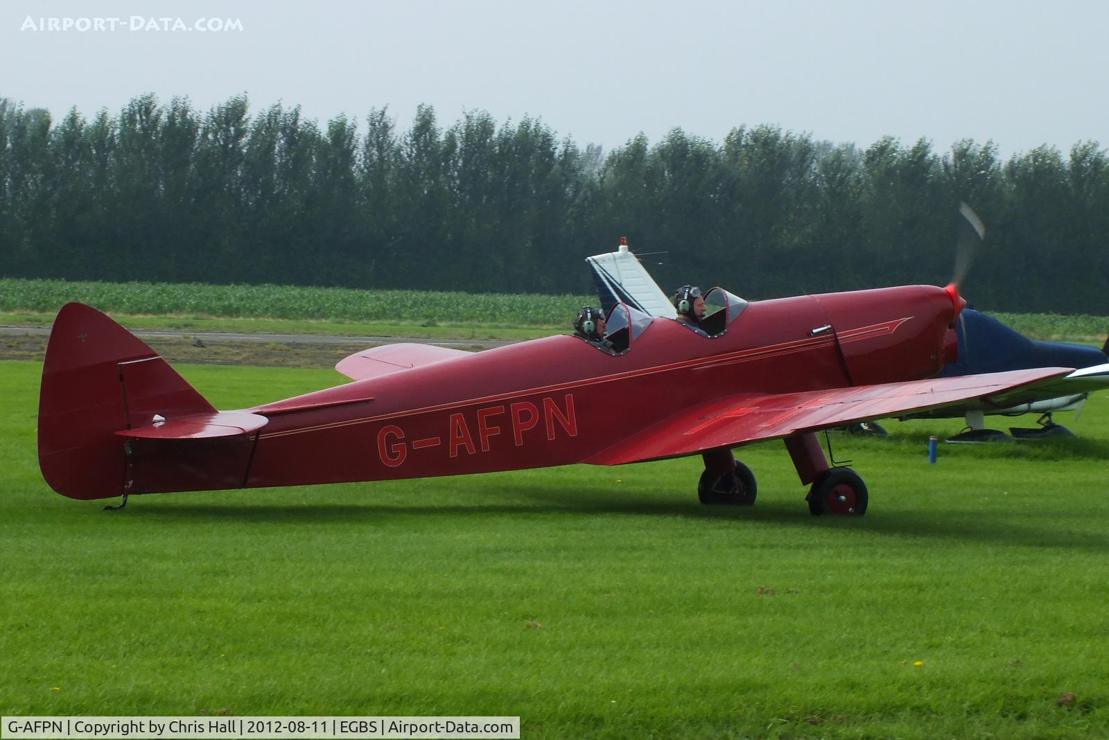G-AFPN, 1939 De Havilland DH-94 Moth C/N 94016, at Shobdon Airfield, Herefordshire