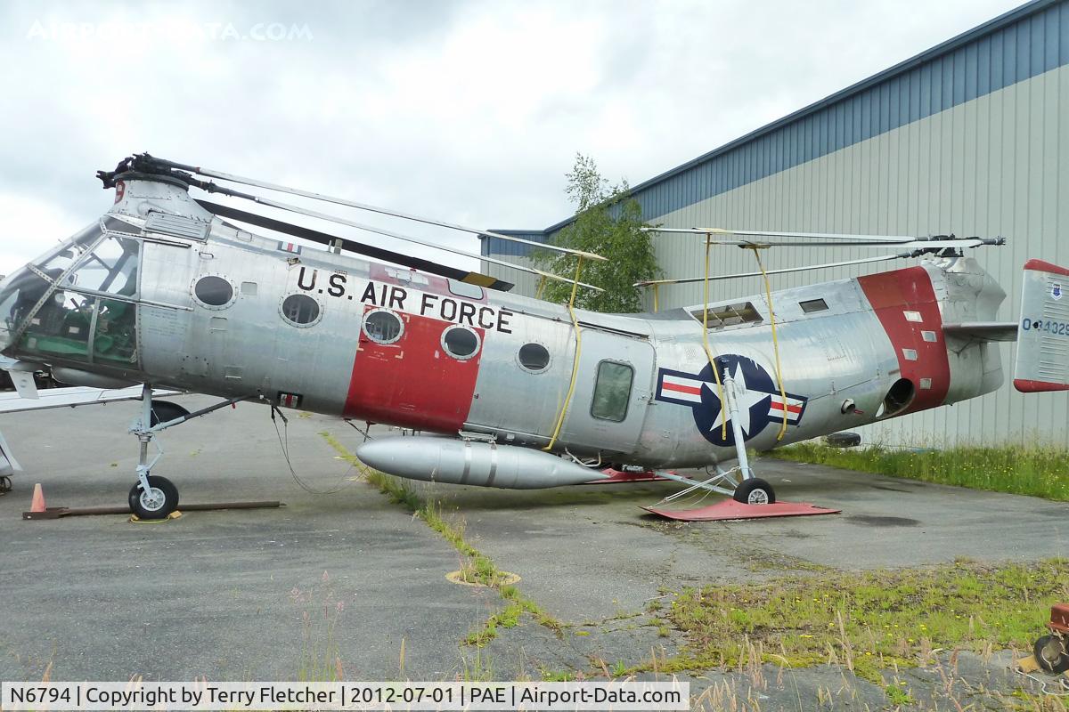 N6794, Vertol H-21B Workhorse (PV-22) C/N B.79, 1953 Vertol H21B, c/n: 53-4329 at Museum of Flight Restoration Centre