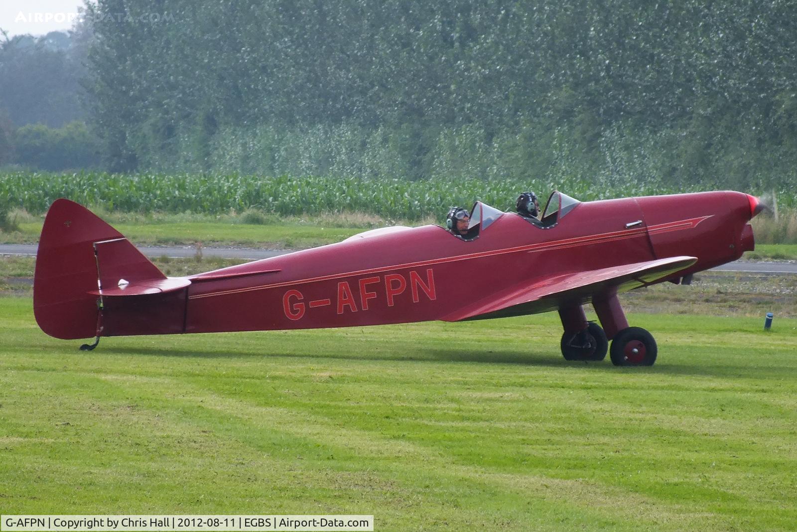 G-AFPN, 1939 De Havilland DH-94 Moth C/N 94016, at Shobdon Airfield, Herefordshire
