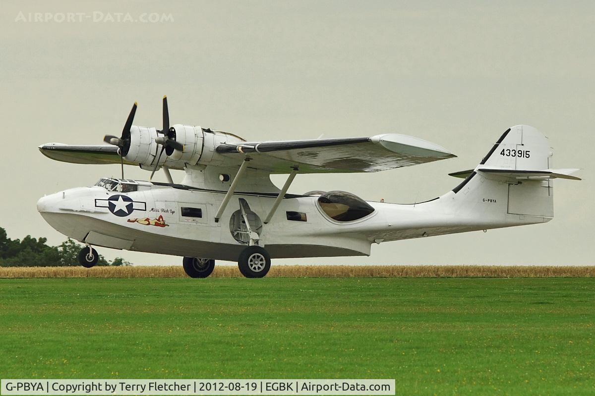 G-PBYA, 1944 Consolidated (Canadian Vickers) PBV-1A Canso A C/N CV-283, G-PBYA (433915), 1944 Canadian Vickers PBV-1A Canso A, c/n: CV283 at 2012 Sywell Air Show