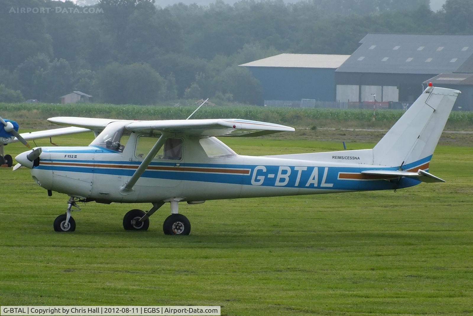 G-BTAL, 1978 Reims F152 C/N 1444, at Shobdon Airfield, Herefordshire