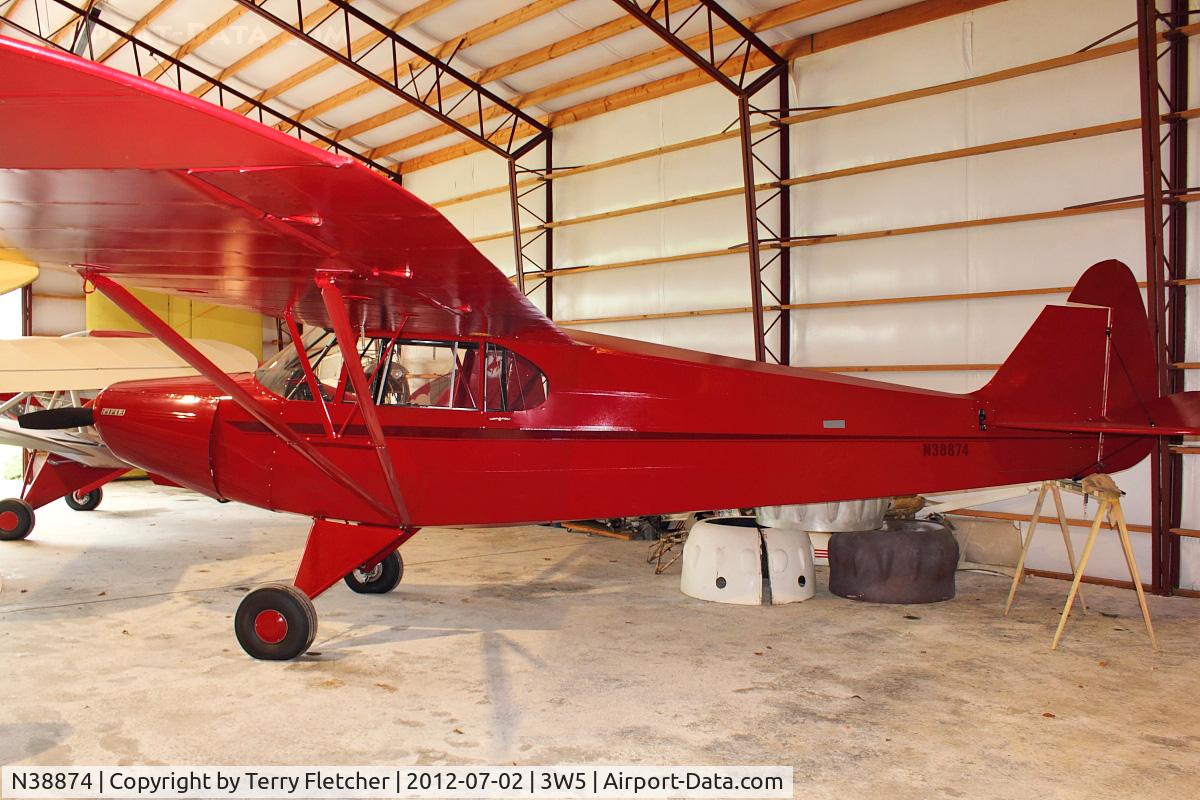 N38874, 1941 Piper J5A Cub Cruiser C/N 51097, 1941 Piper J5A, c/n: 51097