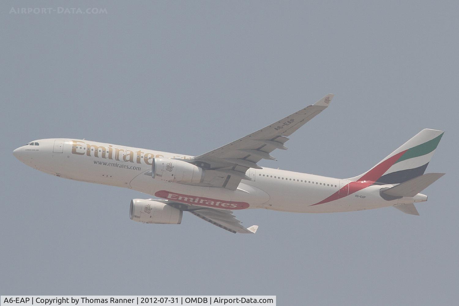 A6-EAP, 2003 Airbus A330-243 C/N 509, Emirates Airbus A330