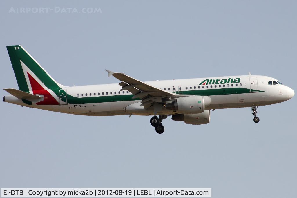 EI-DTB, 2009 Airbus A320-216 C/N 3815, Landing