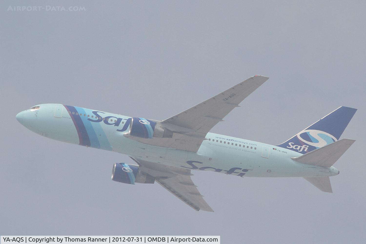YA-AQS, 1987 Boeing 767-2J6/ER C/N 23745, Safi Airways Boeing 767