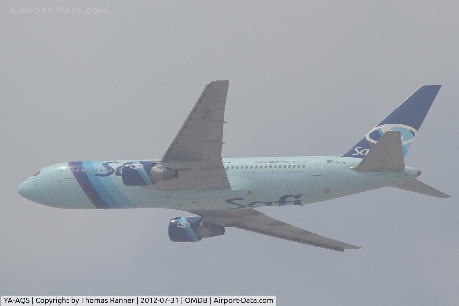 YA-AQS, 1987 Boeing 767-2J6/ER C/N 23745, Safi Airways Boeing 767