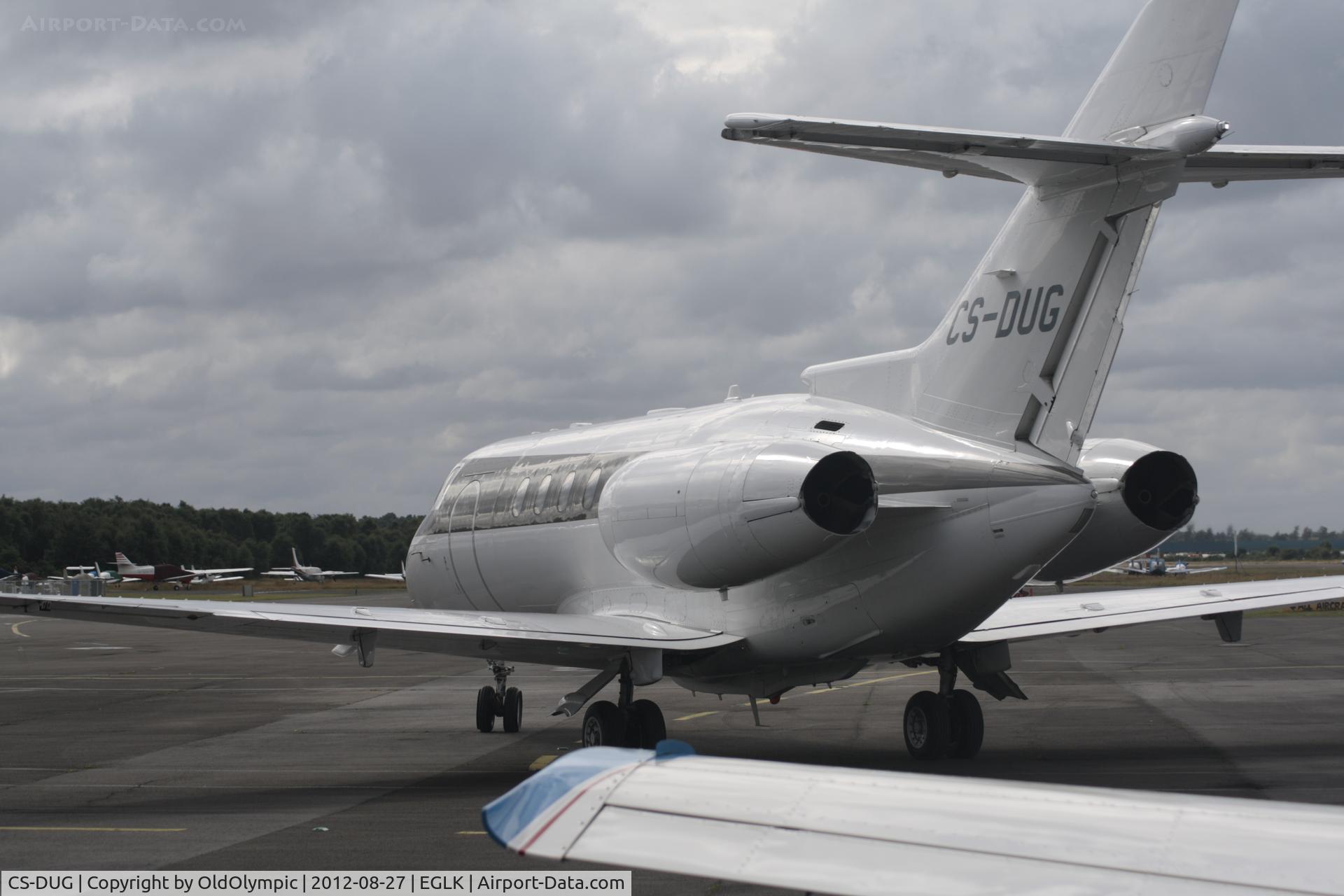 CS-DUG, 2008 Hawker Beechcraft 750 C/N HB-20, On arrival - short turnround
