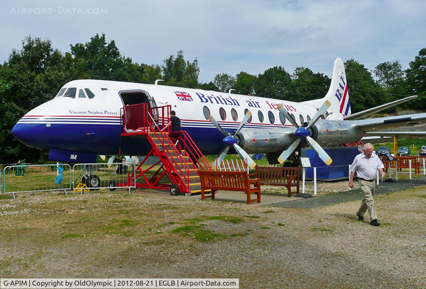 G-APIM, 1958 Vickers Viscount 806 C/N 412, Exterior repaint complete!
