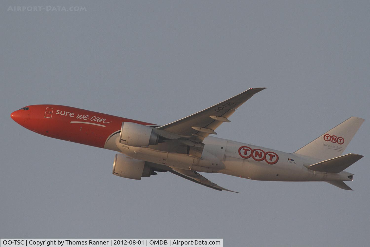 OO-TSC, 2011 Boeing 777-FHT C/N 37138, TNT Boeing 777