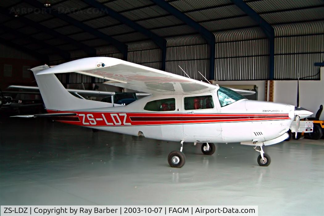ZS-LDZ, Cessna 210N Centurion C/N 21064819, Cessna 210N Centurion [210-64819] Rand~ZS 07/10/2003