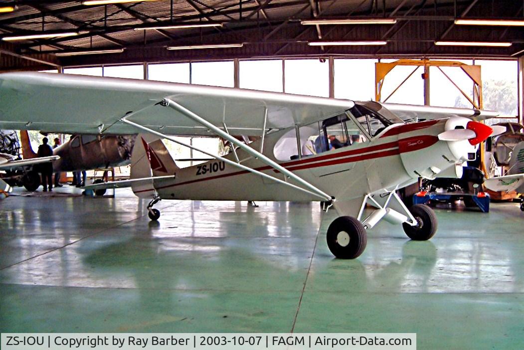 ZS-IOU, Piper PA-18-150 Super Cub C/N 18-5248, Piper PA-18-150 Super Cub [18-5248] Rand~ZS 07/10/2003