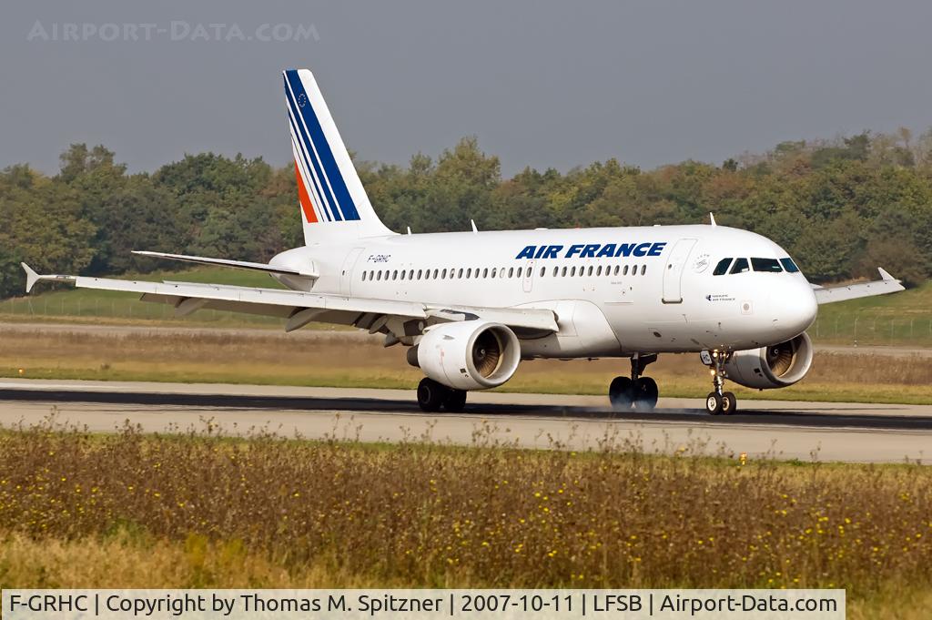 F-GRHC, 1999 Airbus A319-111 C/N 998, Air France F-GRHC