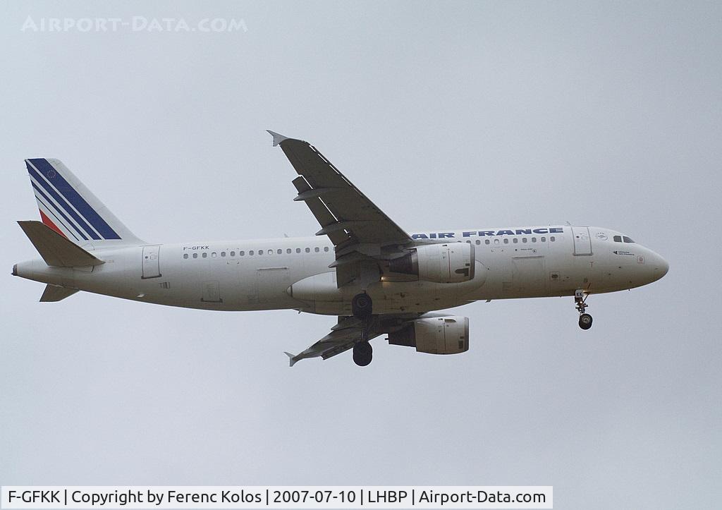 F-GFKK, 1990 Airbus A320-211 C/N 0100, Ferihegy
