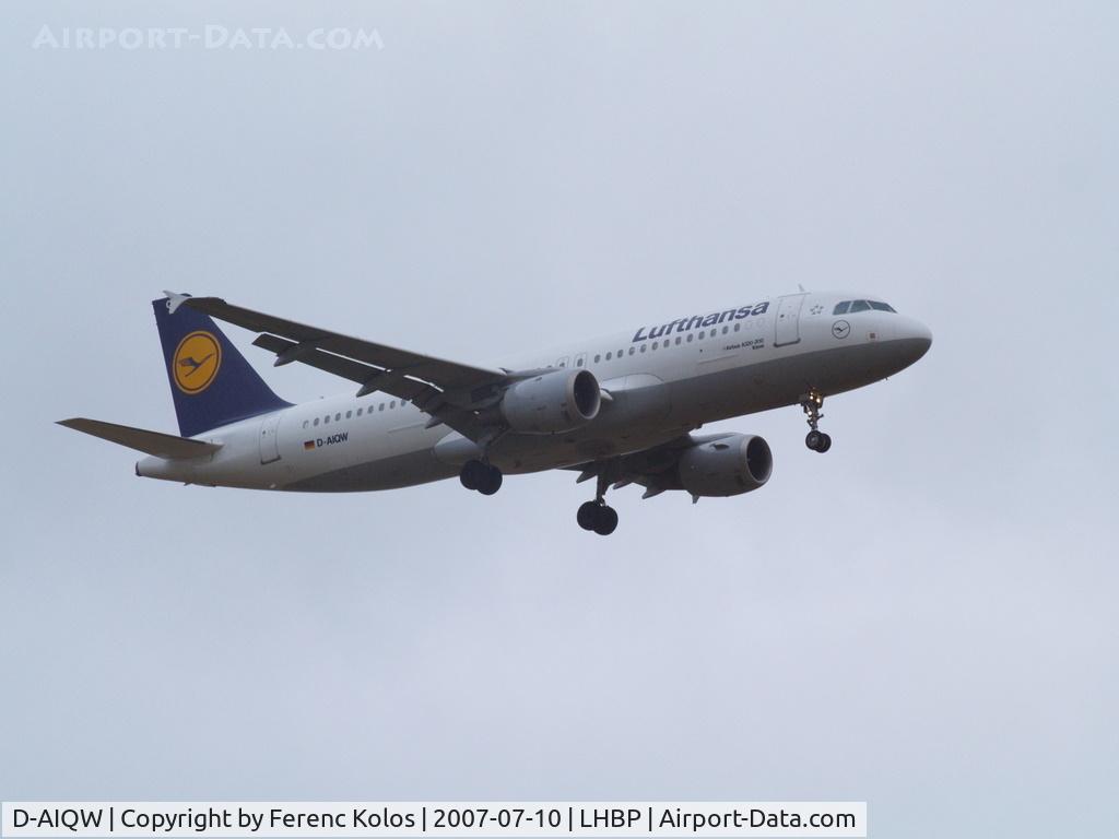 D-AIQW, 2000 Airbus A320-211 C/N 1367, Ferihegy