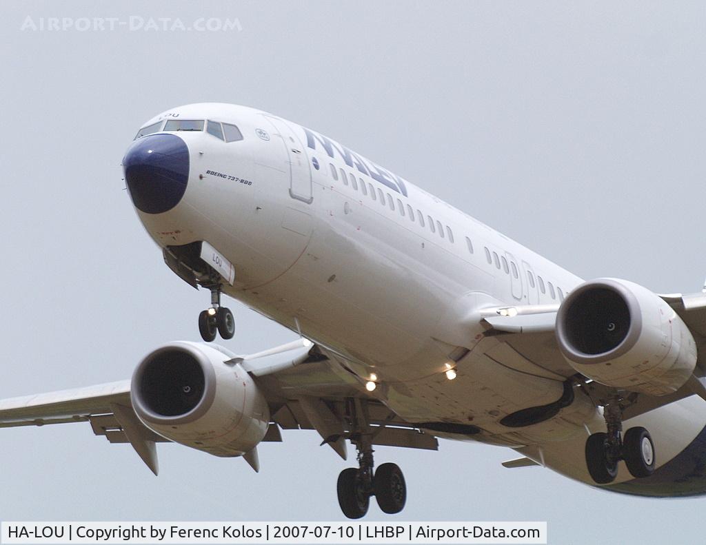 HA-LOU, 2005 Boeing 737-8Q8 C/N 30684, Ferihegy