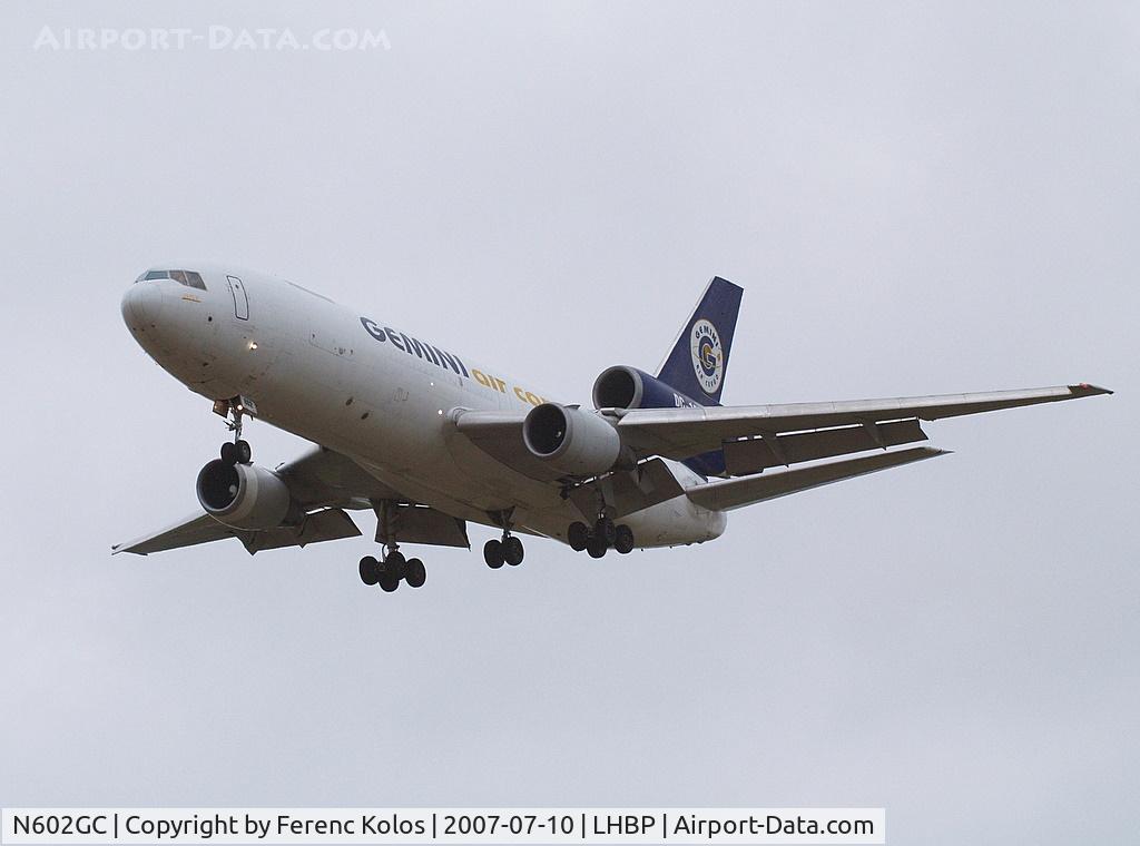 N602GC, 1974 McDonnell Douglas DC-10-30F C/N 47923, Ferihegy