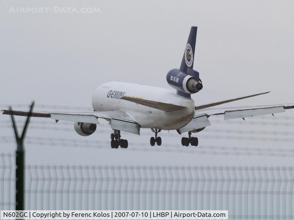 N602GC, 1974 McDonnell Douglas DC-10-30F C/N 47923, Ferihegy