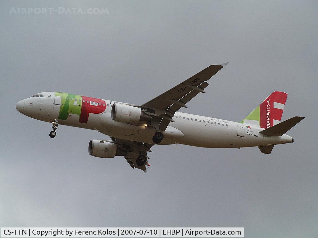 CS-TTN, 1999 Airbus A319-111 C/N 1120, Ferihegy