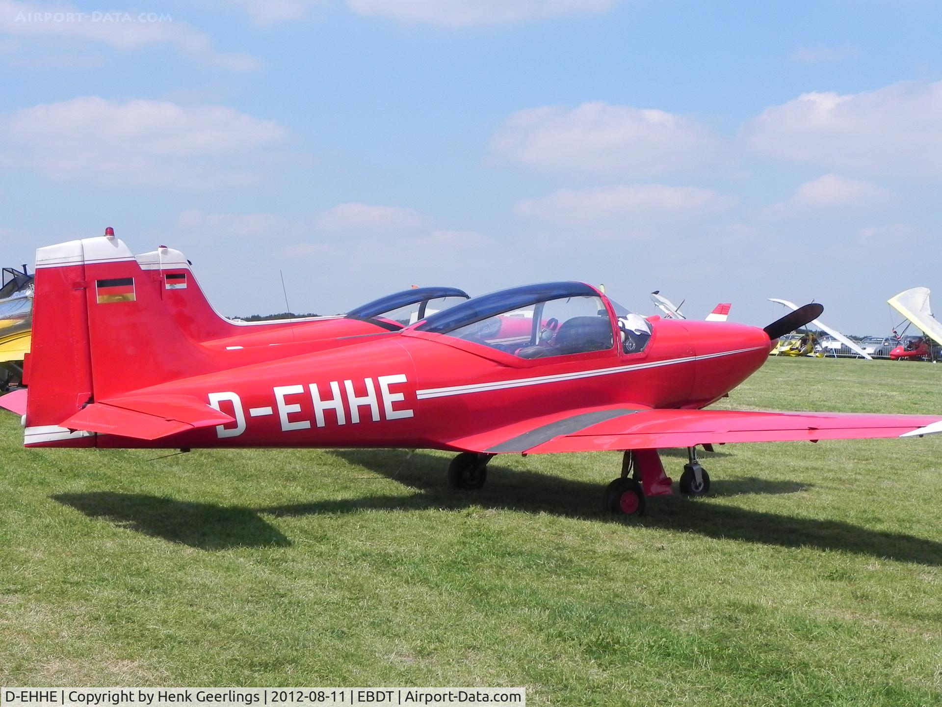 D-EHHE, 1961 Aeromere F-8L Falco III C/N 227, Oldtimer Fly In , Schaffen Diest , Belgium , Aug 2012