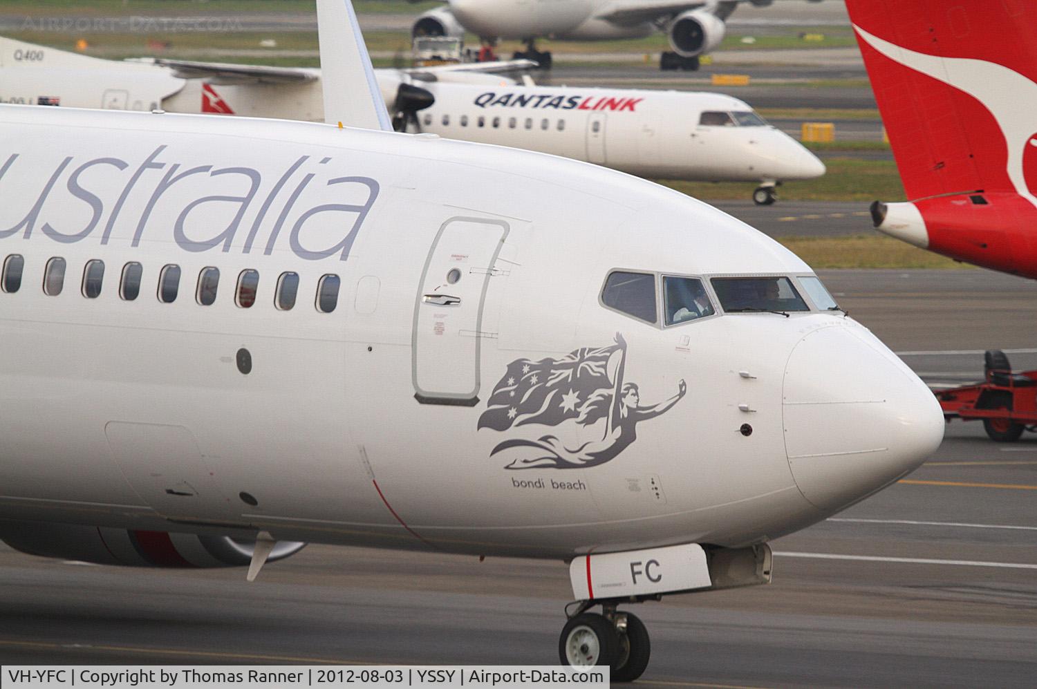 VH-YFC, 2011 Boeing 737-81D C/N 39413, Virgin Australia Boeing 737