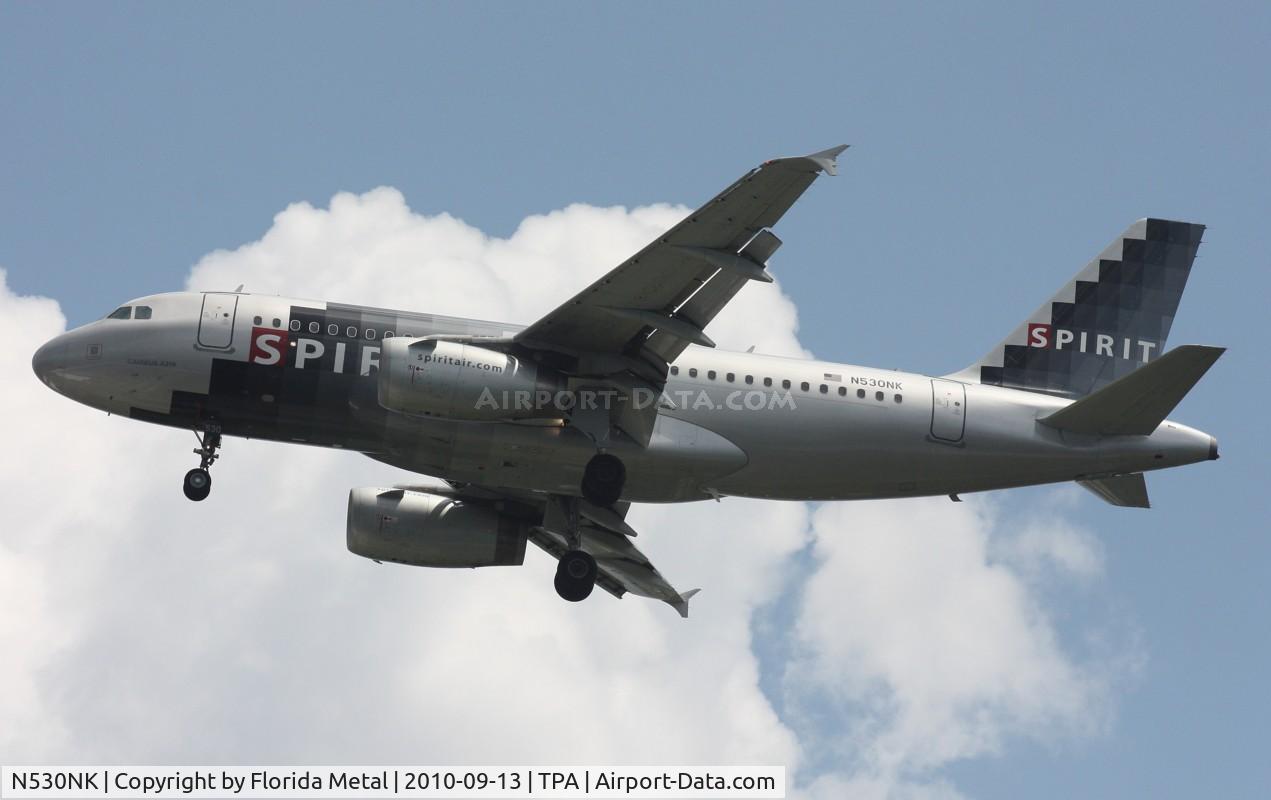 N530NK, 2007 Airbus A319-132 C/N 3017, Spirit A319
