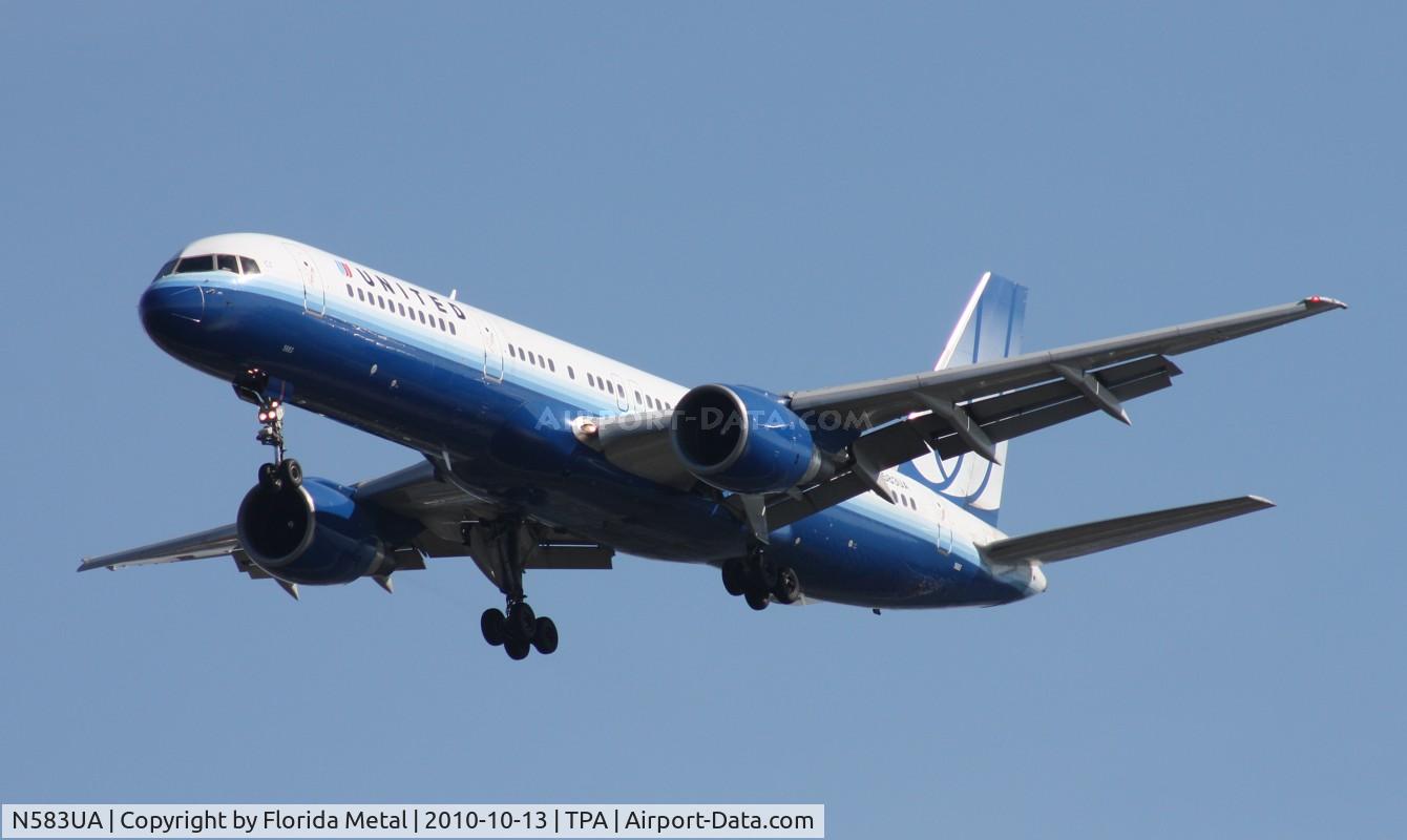 N583UA, 1993 Boeing 757-222 C/N 26705, United 757