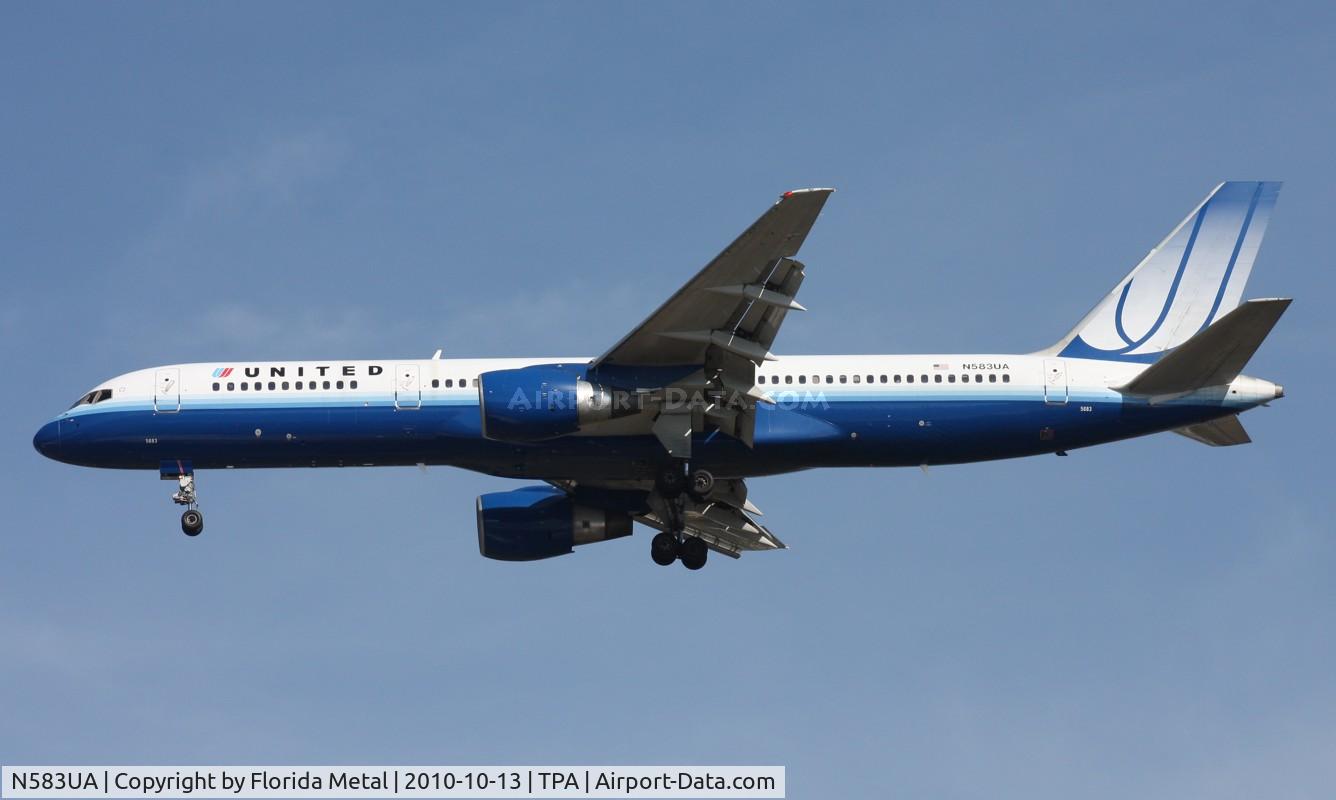 N583UA, 1993 Boeing 757-222 C/N 26705, United 757