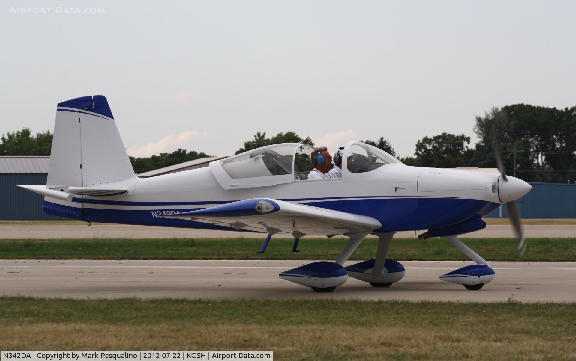 N342DA, 2009 Vans RV-9A C/N 91156, Vans RV-9A