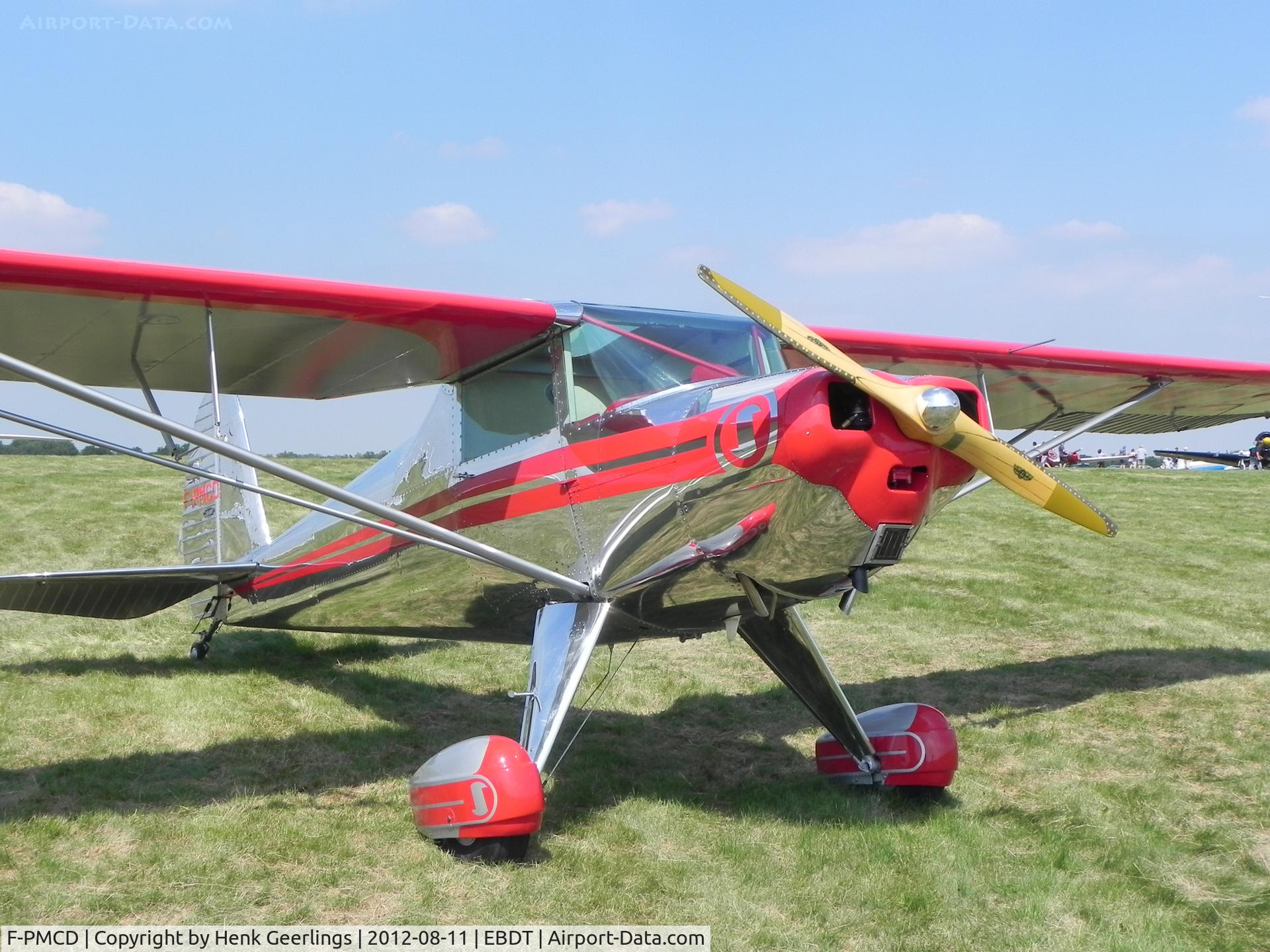 F-PMCD, 1939 Luscombe 8A C/N 895, Oldtimer Fly In , Schaffen Diest , Belgium , Aug 2012