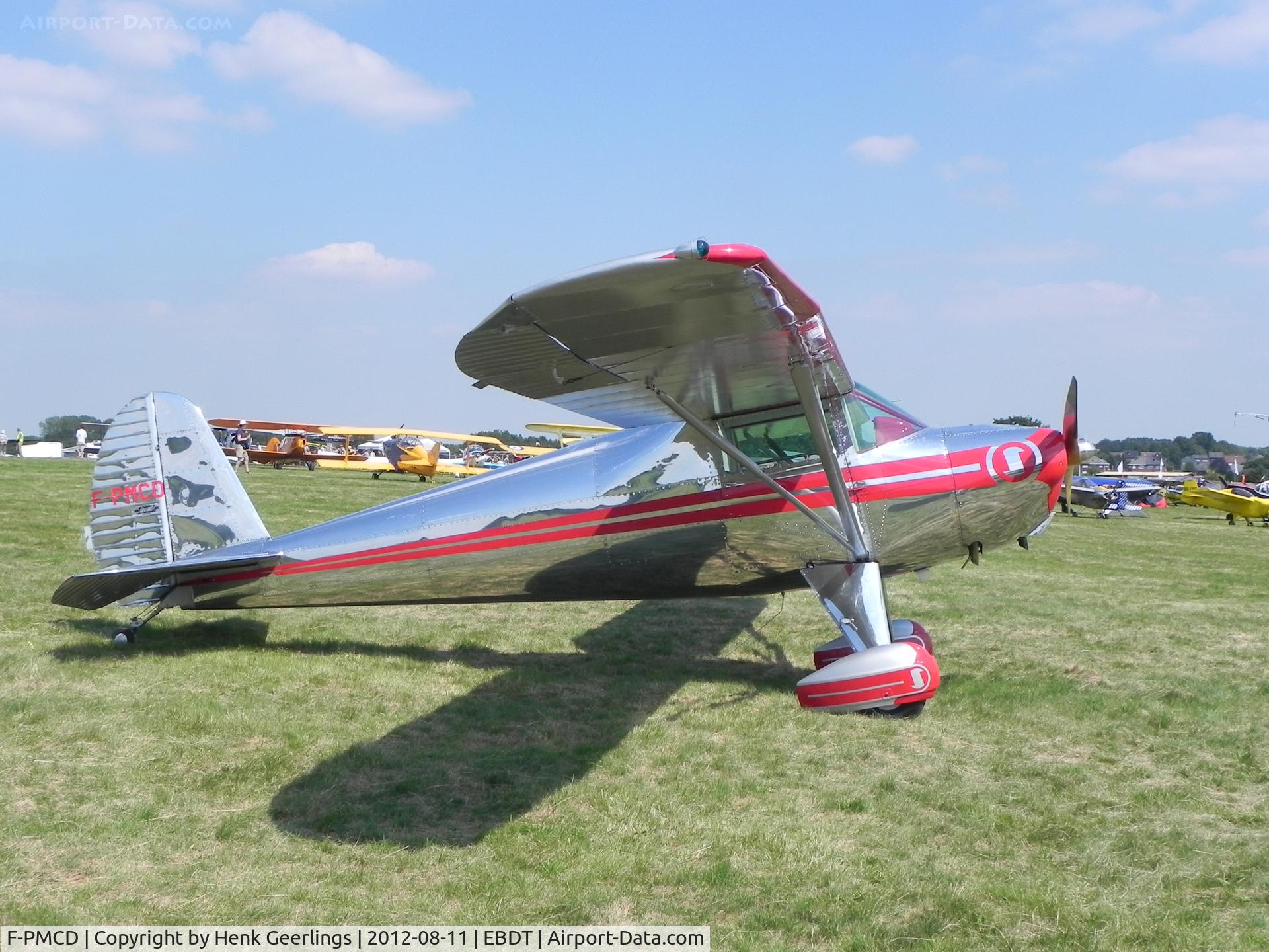 F-PMCD, 1939 Luscombe 8A C/N 895, Oldtimer Fly In , Schaffen Diest , Belgium , Aug 2012