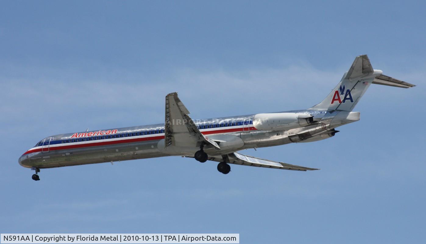 N591AA, 1991 McDonnell Douglas MD-83 (DC-9-83) C/N 53254, American MD-83