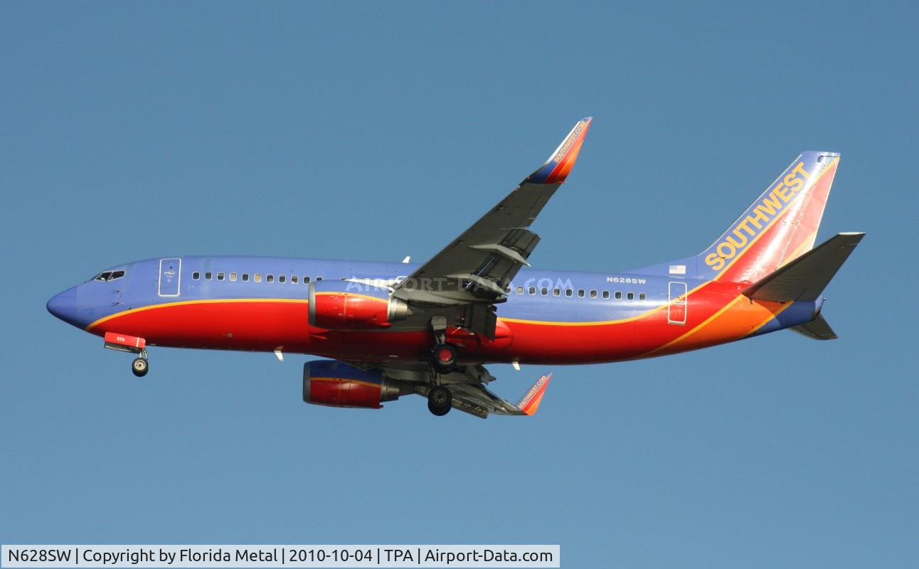 N628SW, 1996 Boeing 737-3H4 C/N 27703, Southwest 737
